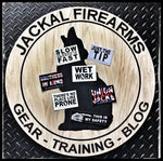 Jackal Firearms Sticker Pack Old Logo