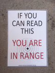 Range signs