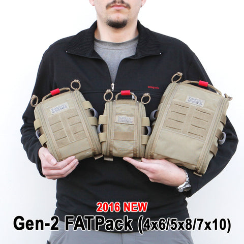 Vanquest FATPack 7x10 in COYOTE - POUCH ONLY